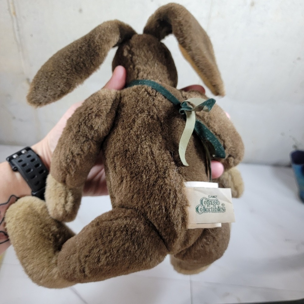 LORRAINE 1998 Rabbit Cottage Collectibles by Ganz ARTIST SIGNED 16" LC Plush - Picture 7 of 12